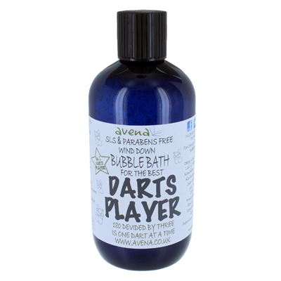 Darts Player’s Gift Bubble Bath SLS & Paraben Free